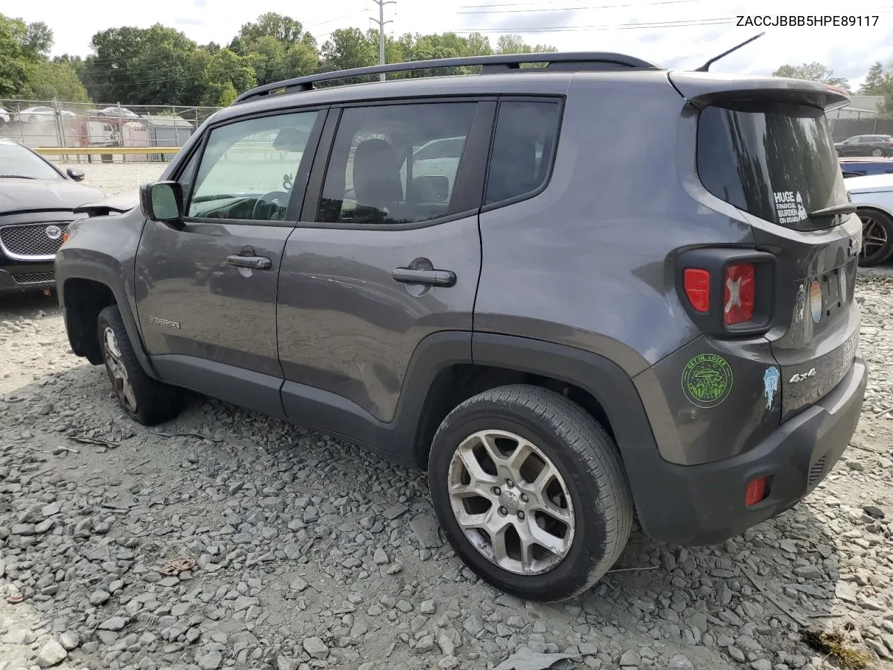 2017 Jeep Renegade Latitude VIN: ZACCJBBB5HPE89117 Lot: 71640374