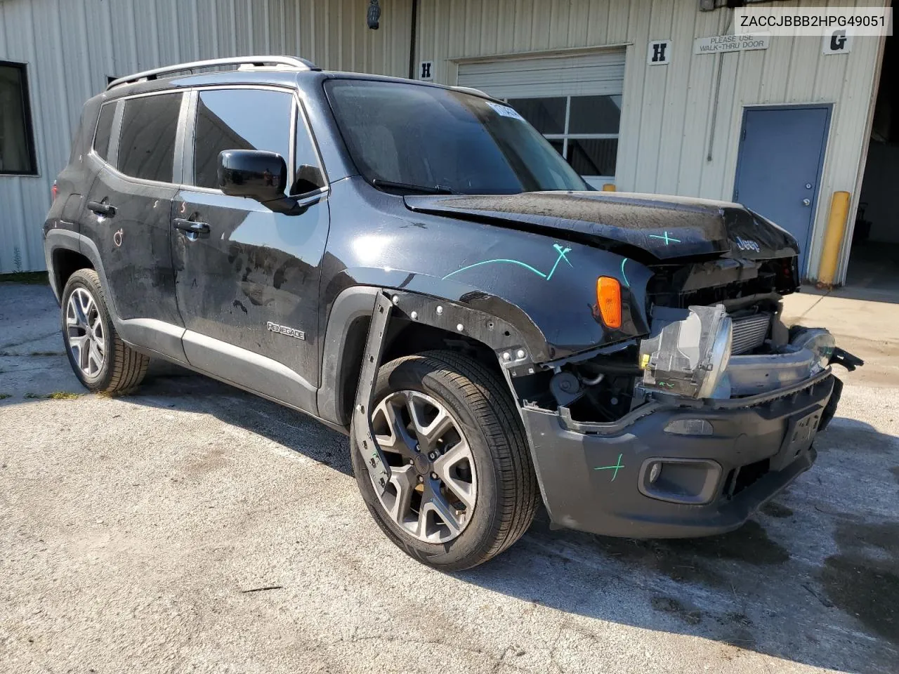 2017 Jeep Renegade Latitude VIN: ZACCJBBB2HPG49051 Lot: 71704314