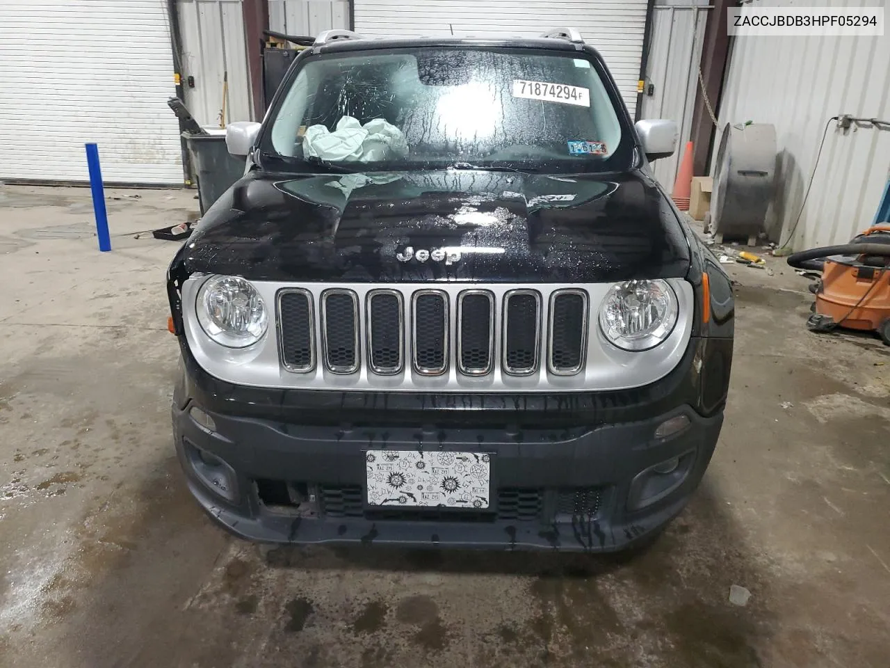 ZACCJBDB3HPF05294 2017 Jeep Renegade Limited