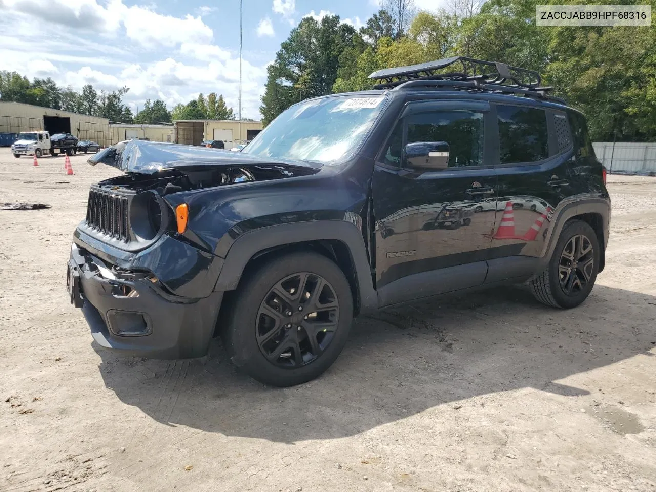 2017 Jeep Renegade Latitude VIN: ZACCJABB9HPF68316 Lot: 72024614