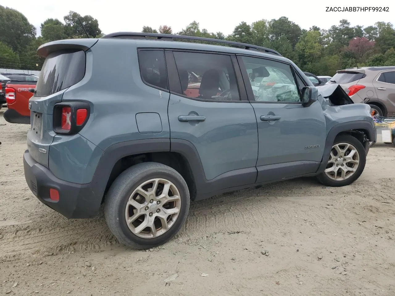 2017 Jeep Renegade Latitude VIN: ZACCJABB7HPF99242 Lot: 72026784