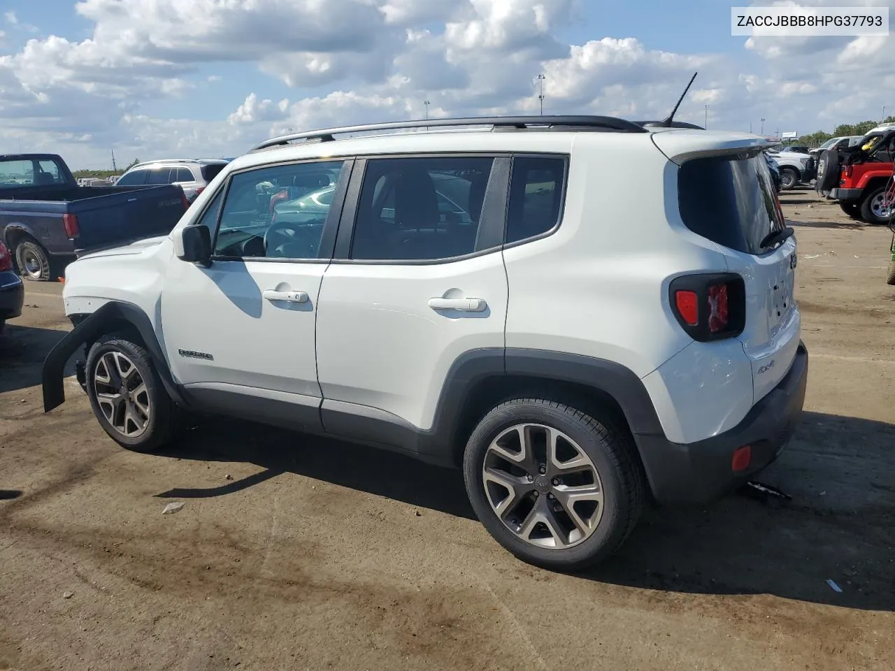 2017 Jeep Renegade Latitude VIN: ZACCJBBB8HPG37793 Lot: 72050194