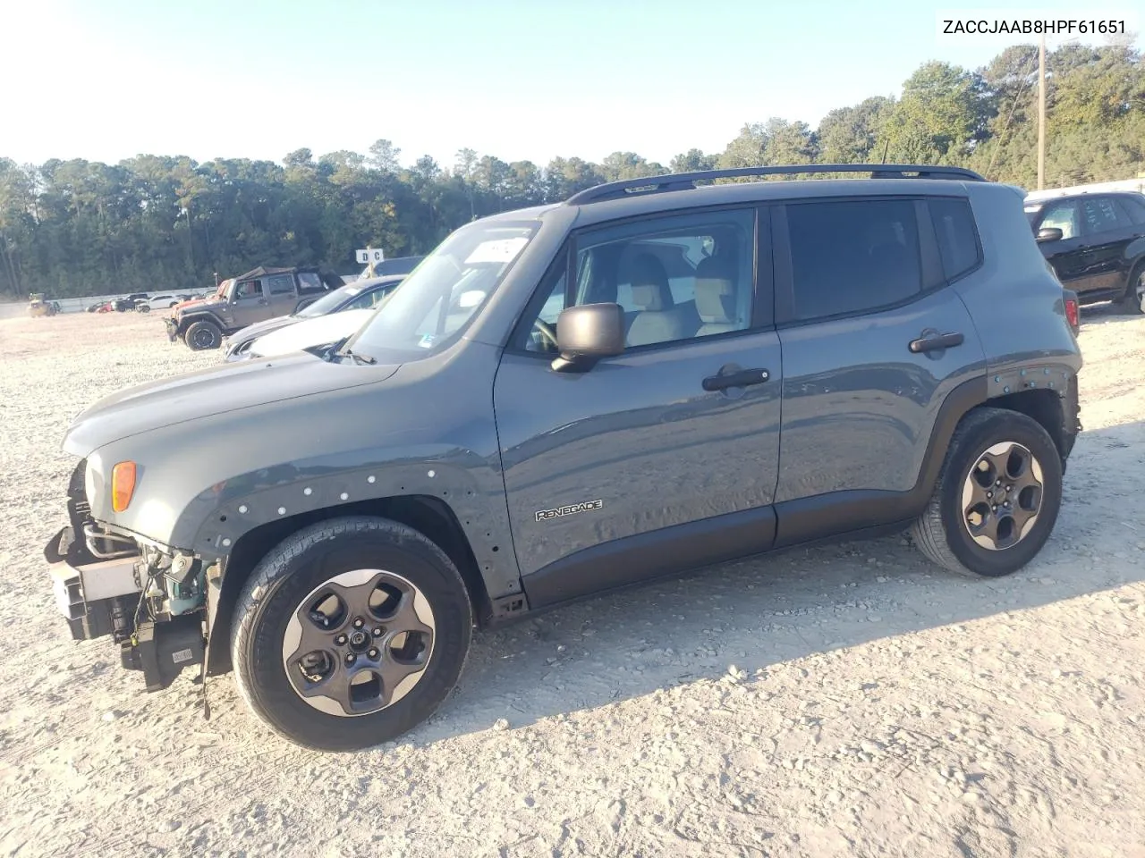 2017 Jeep Renegade Sport VIN: ZACCJAAB8HPF61651 Lot: 72056784