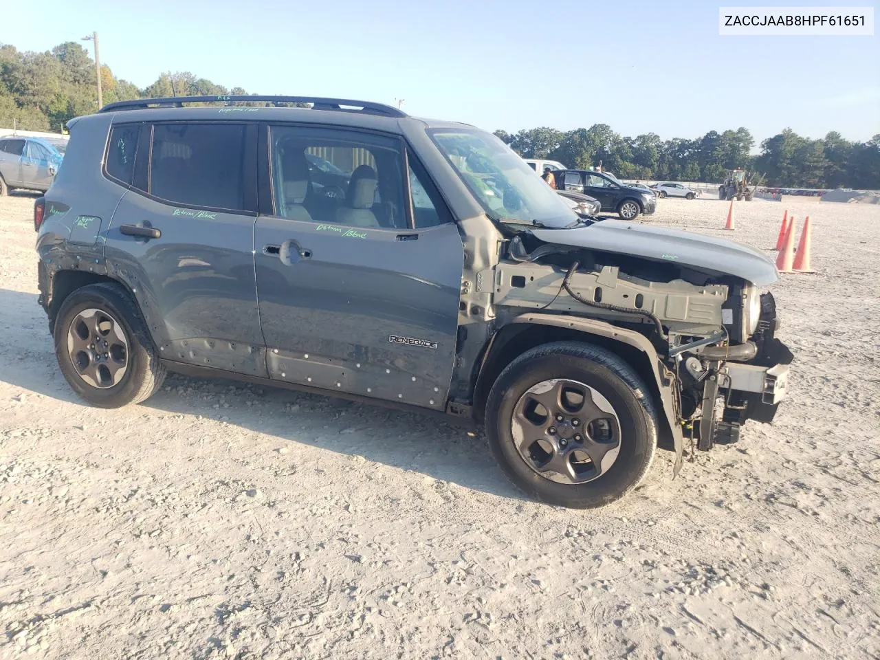 2017 Jeep Renegade Sport VIN: ZACCJAAB8HPF61651 Lot: 72056784