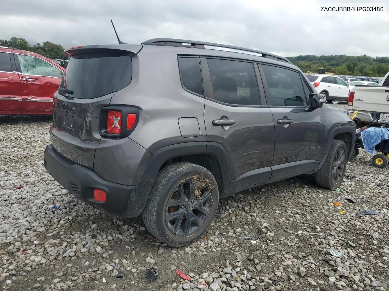 2017 Jeep Renegade Latitude VIN: ZACCJBBB4HPG03480 Lot: 72058084