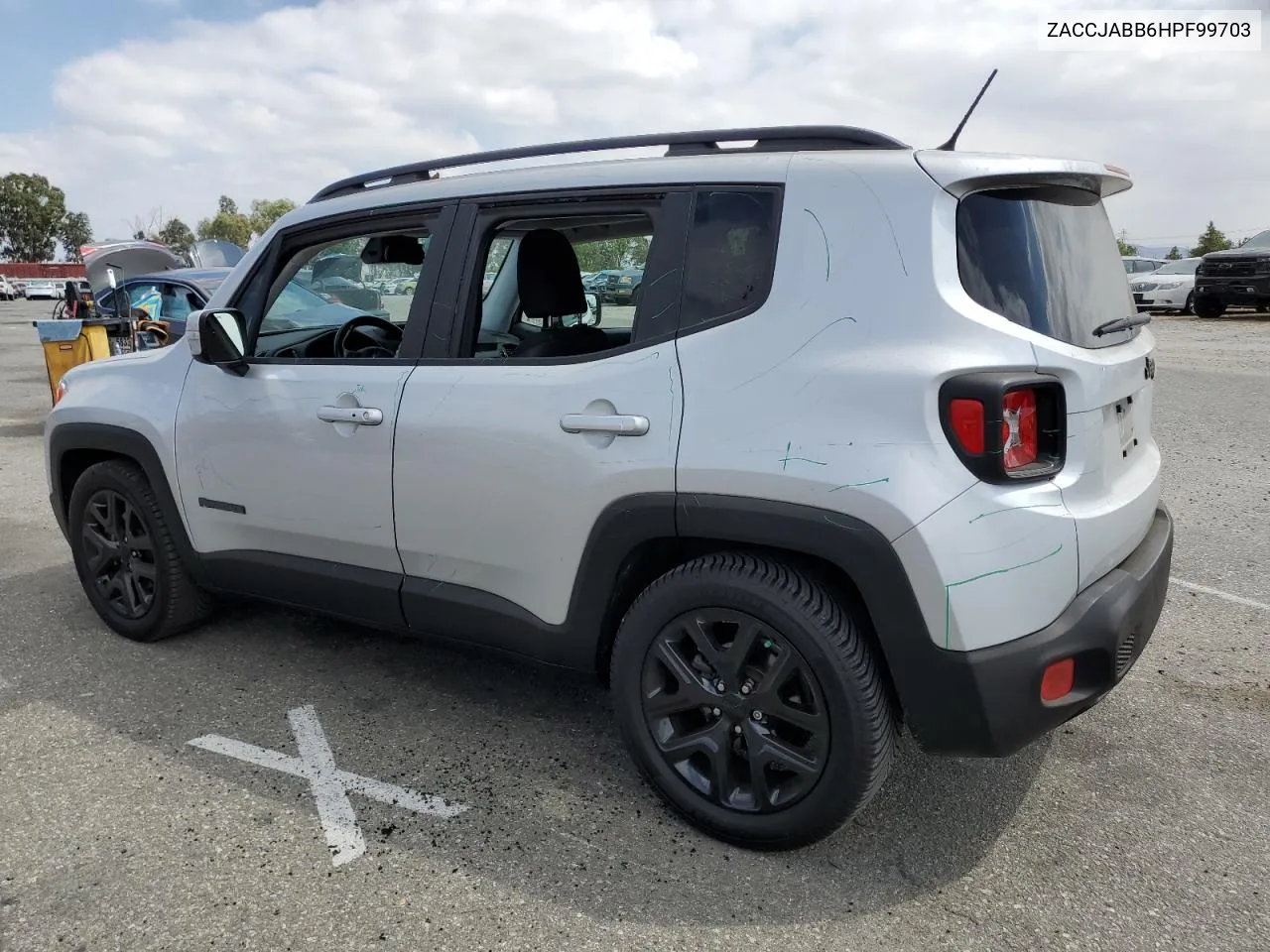 2017 Jeep Renegade Latitude VIN: ZACCJABB6HPF99703 Lot: 72462814