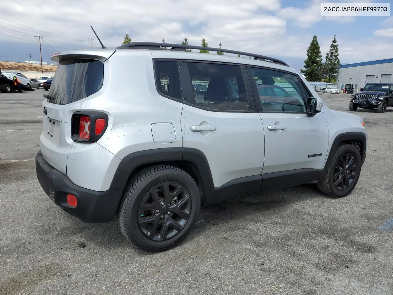 2017 Jeep Renegade Latitude VIN: ZACCJABB6HPF99703 Lot: 72462814