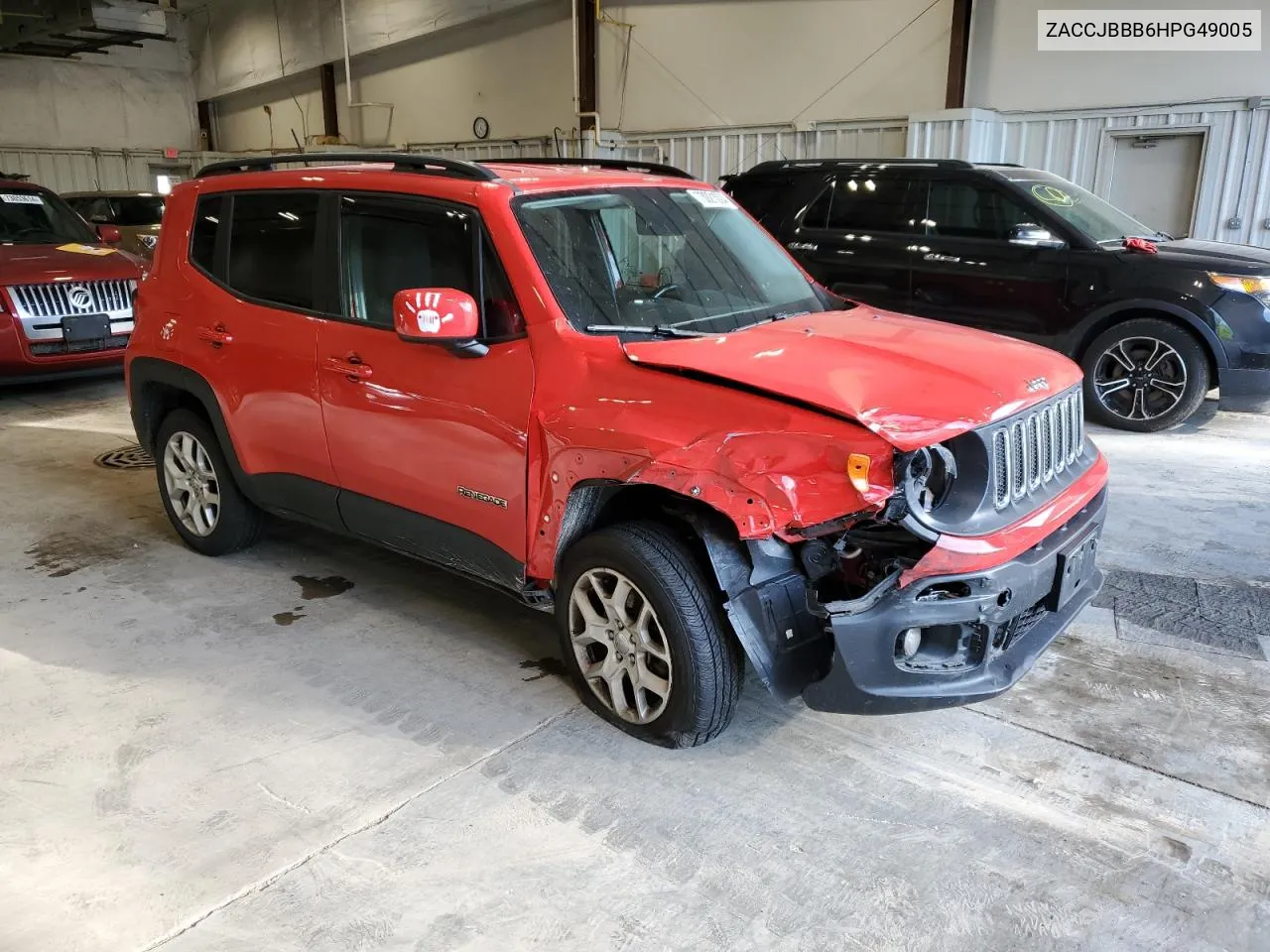 2017 Jeep Renegade Latitude VIN: ZACCJBBB6HPG49005 Lot: 73021004