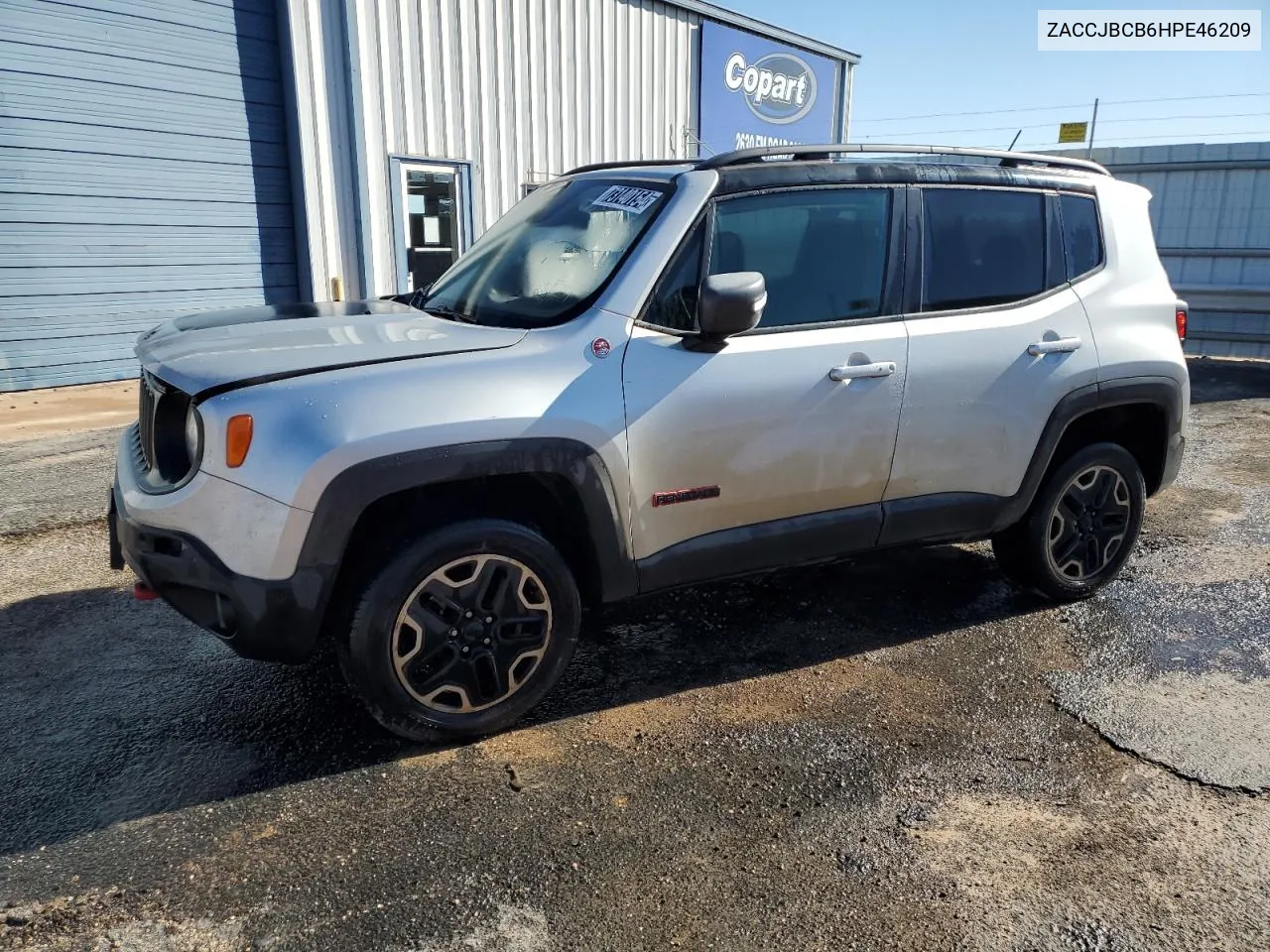 ZACCJBCB6HPE46209 2017 Jeep Renegade Trailhawk