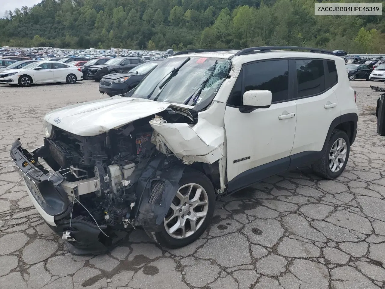 2017 Jeep Renegade Latitude VIN: ZACCJBBB4HPE45349 Lot: 73215354