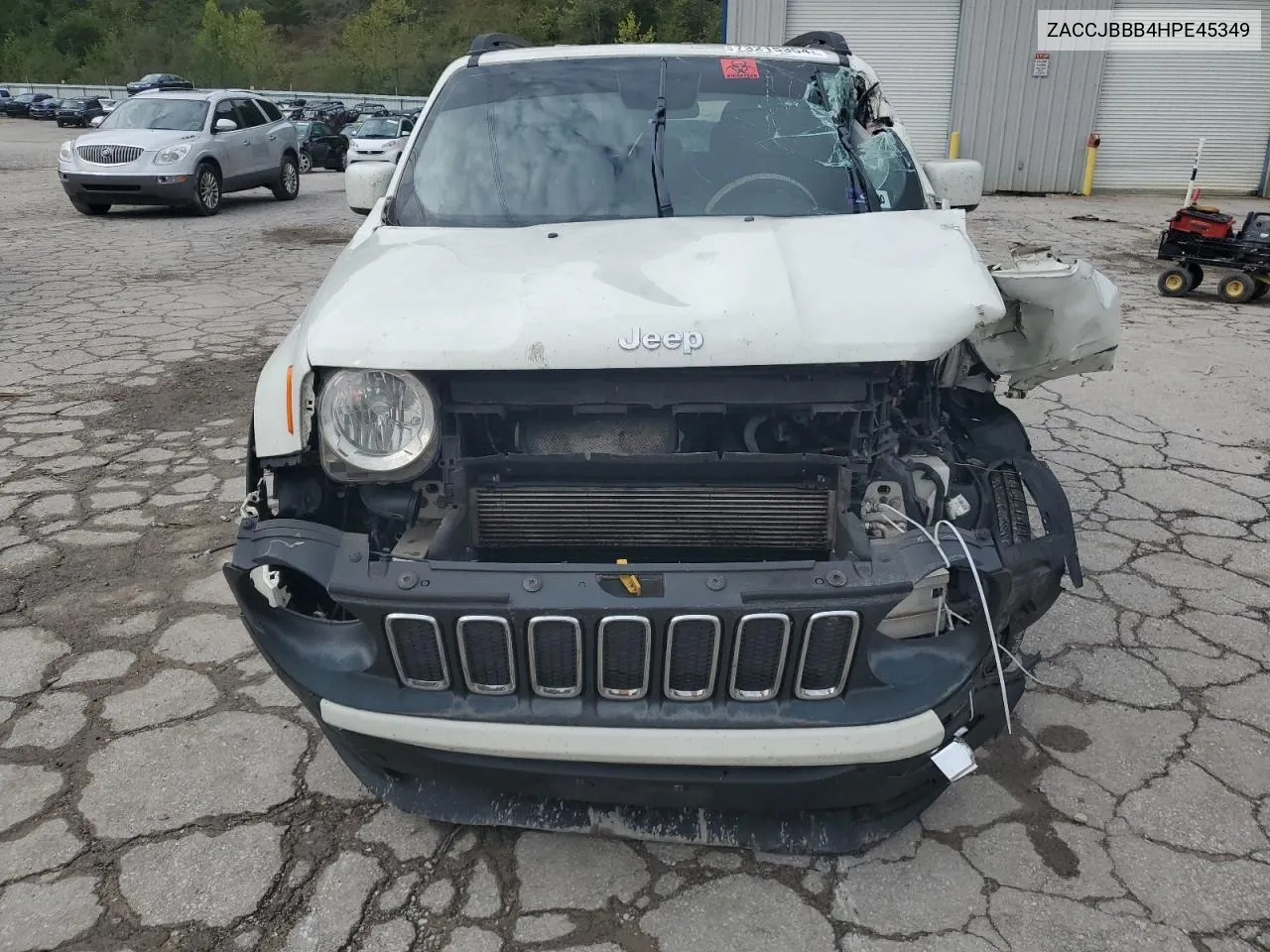 2017 Jeep Renegade Latitude VIN: ZACCJBBB4HPE45349 Lot: 73215354