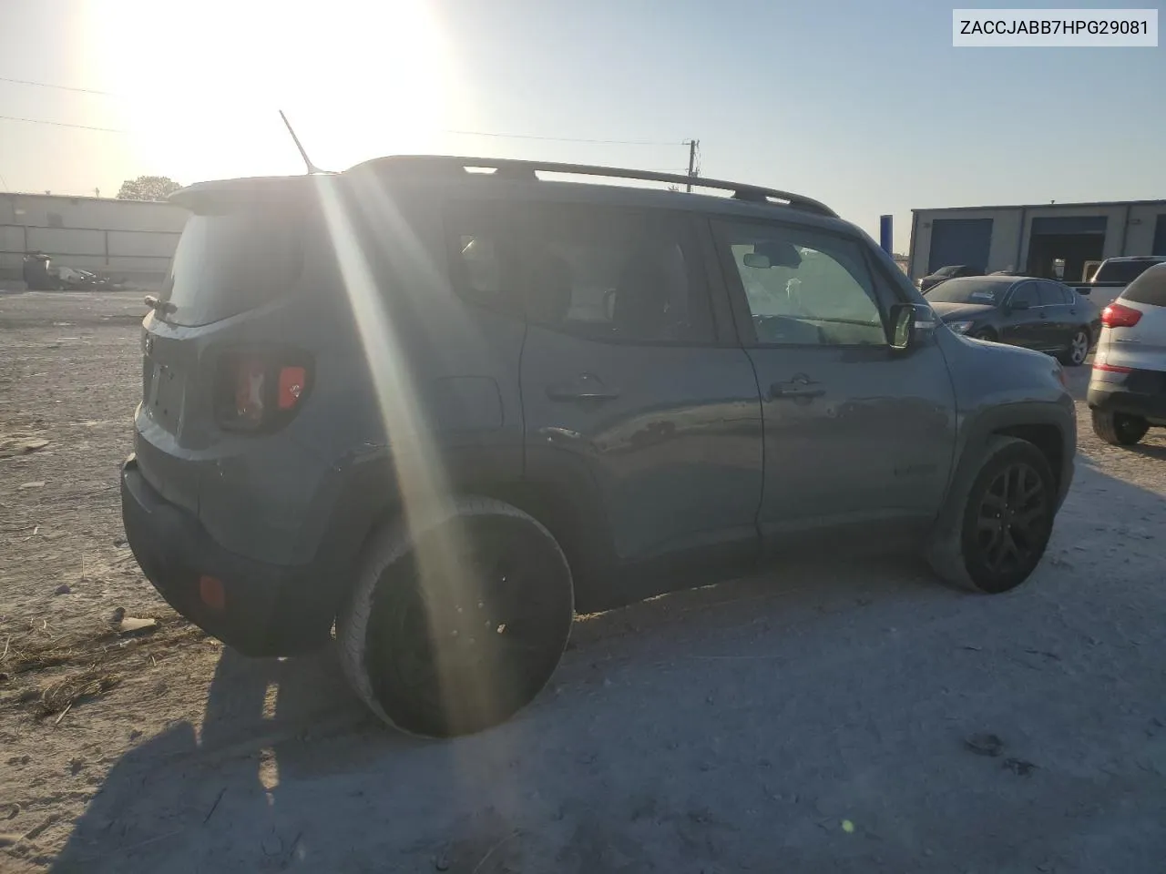 ZACCJABB7HPG29081 2017 Jeep Renegade Latitude