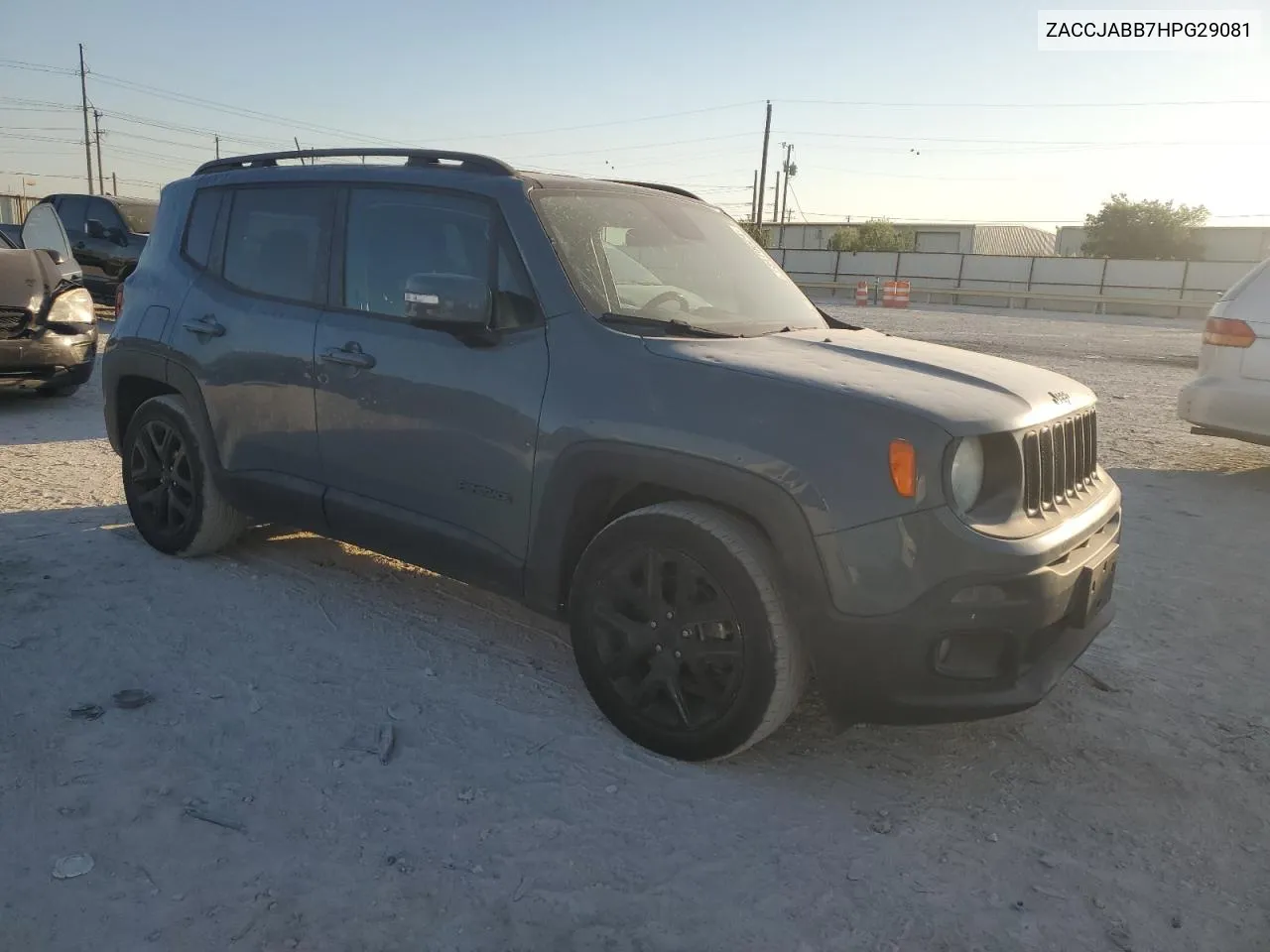 2017 Jeep Renegade Latitude VIN: ZACCJABB7HPG29081 Lot: 73470024