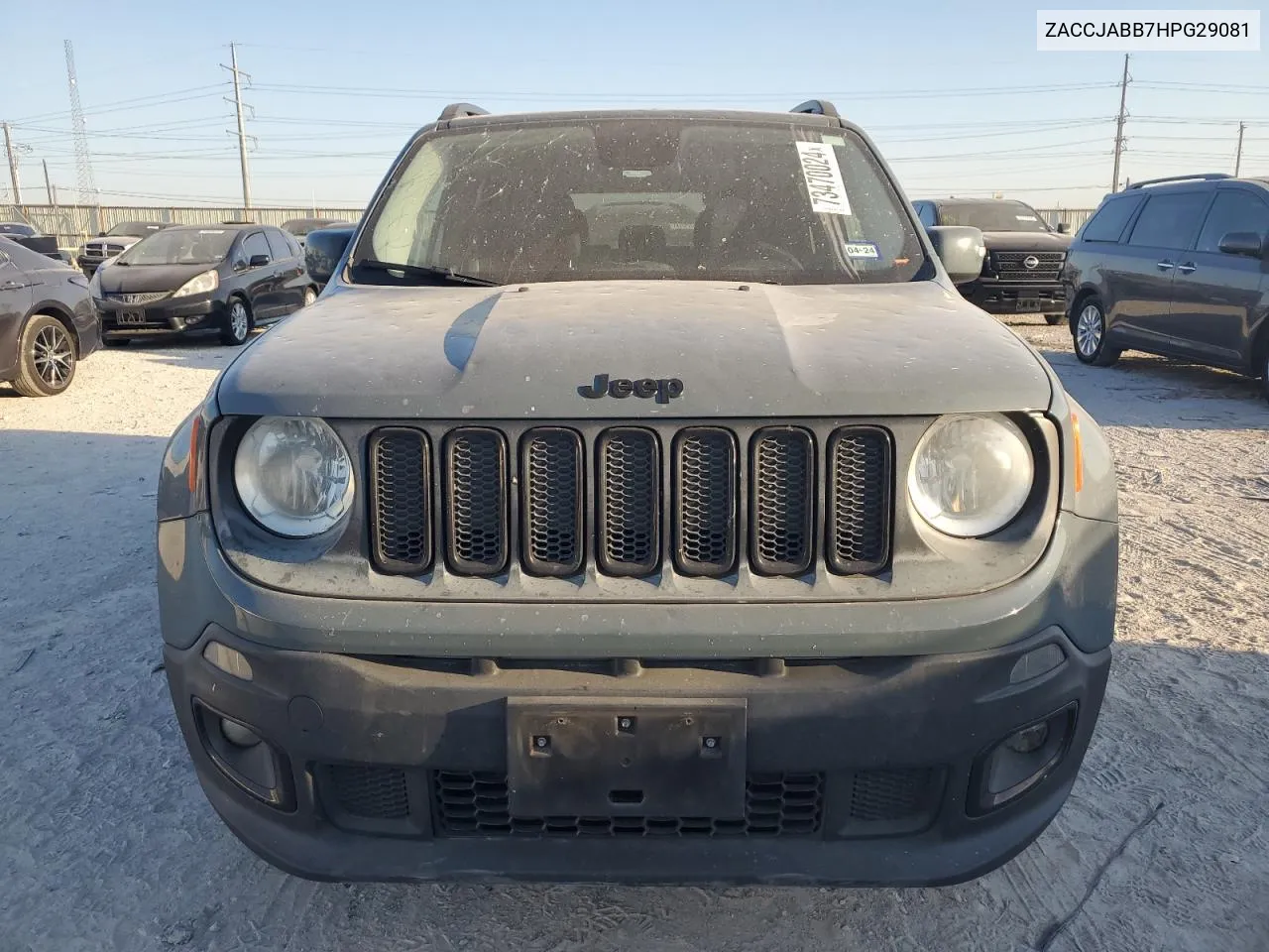 ZACCJABB7HPG29081 2017 Jeep Renegade Latitude