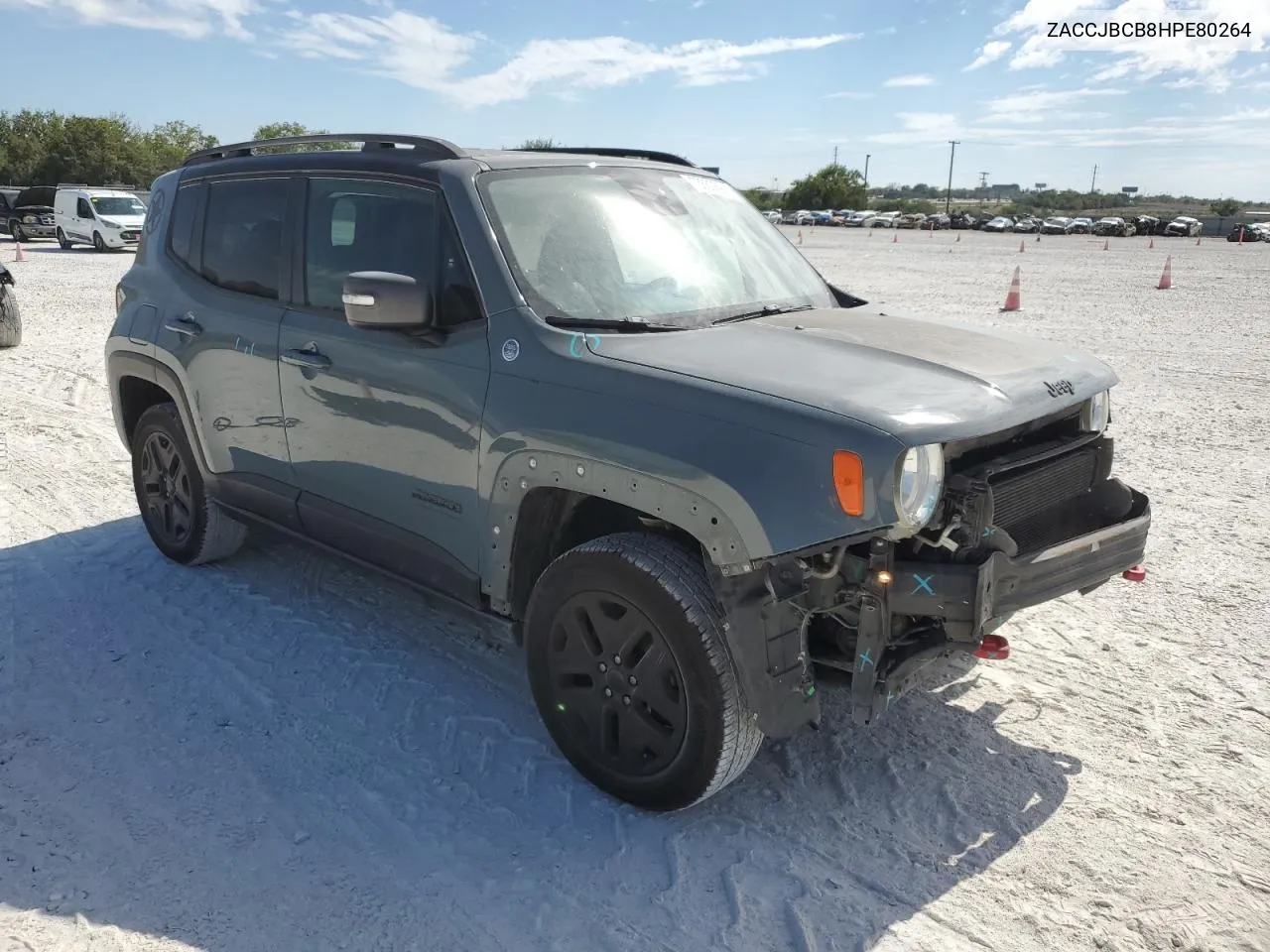 2017 Jeep Renegade Trailhawk VIN: ZACCJBCB8HPE80264 Lot: 73550594