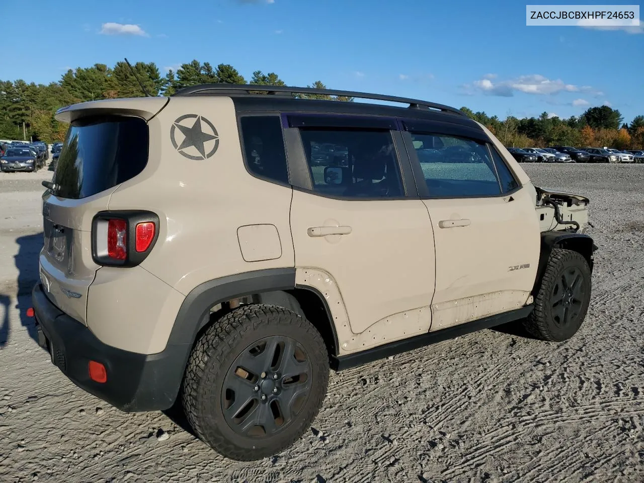 2017 Jeep Renegade Trailhawk VIN: ZACCJBCBXHPF24653 Lot: 73572484