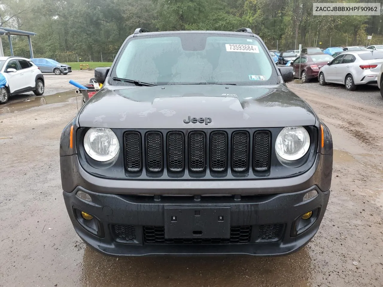 2017 Jeep Renegade Latitude VIN: ZACCJBBBXHPF90962 Lot: 73593684