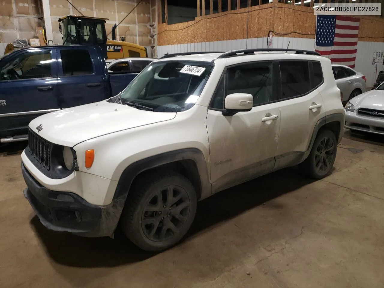 2017 Jeep Renegade Latitude VIN: ZACCJBBB6HPG27828 Lot: 73606704