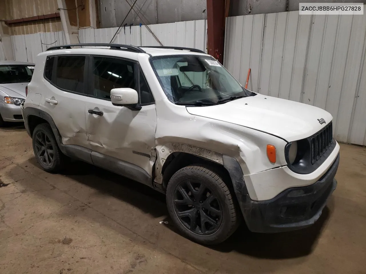 2017 Jeep Renegade Latitude VIN: ZACCJBBB6HPG27828 Lot: 73606704