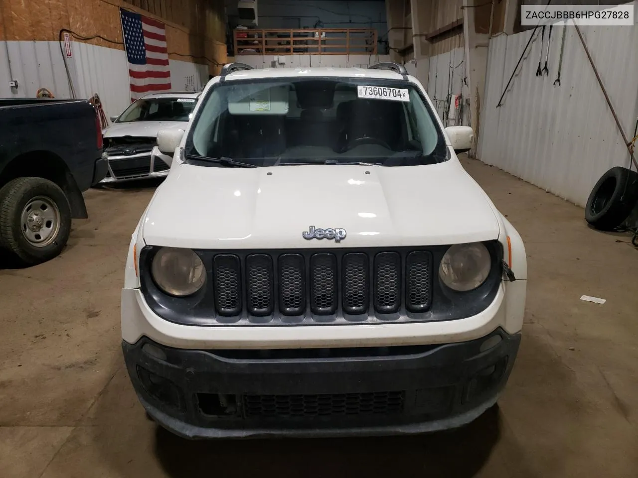 2017 Jeep Renegade Latitude VIN: ZACCJBBB6HPG27828 Lot: 73606704