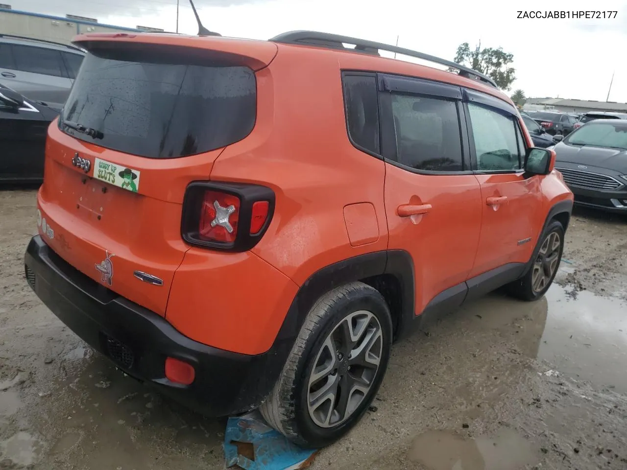 2017 Jeep Renegade Latitude VIN: ZACCJABB1HPE72177 Lot: 73634384