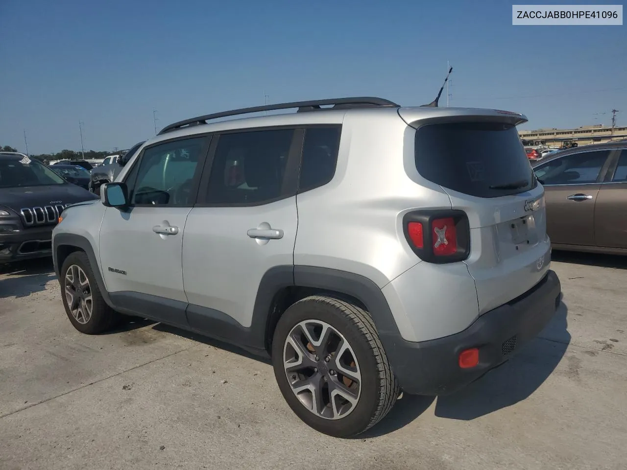 2017 Jeep Renegade Latitude VIN: ZACCJABB0HPE41096 Lot: 73875444