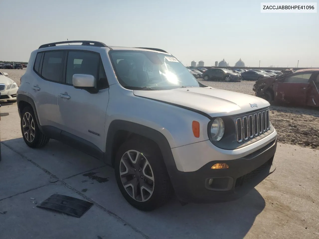 2017 Jeep Renegade Latitude VIN: ZACCJABB0HPE41096 Lot: 73875444