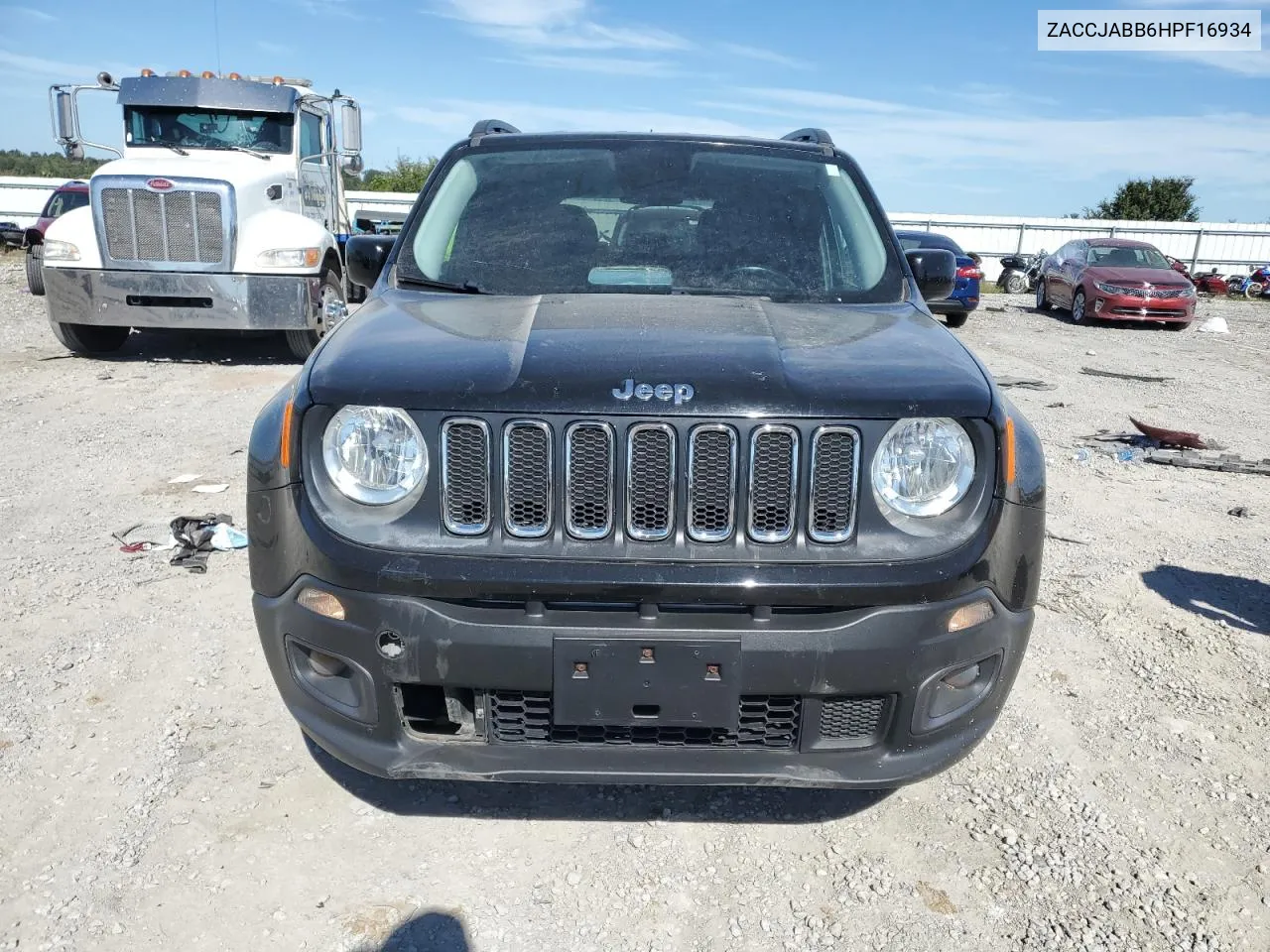 2017 Jeep Renegade Latitude VIN: ZACCJABB6HPF16934 Lot: 74003294