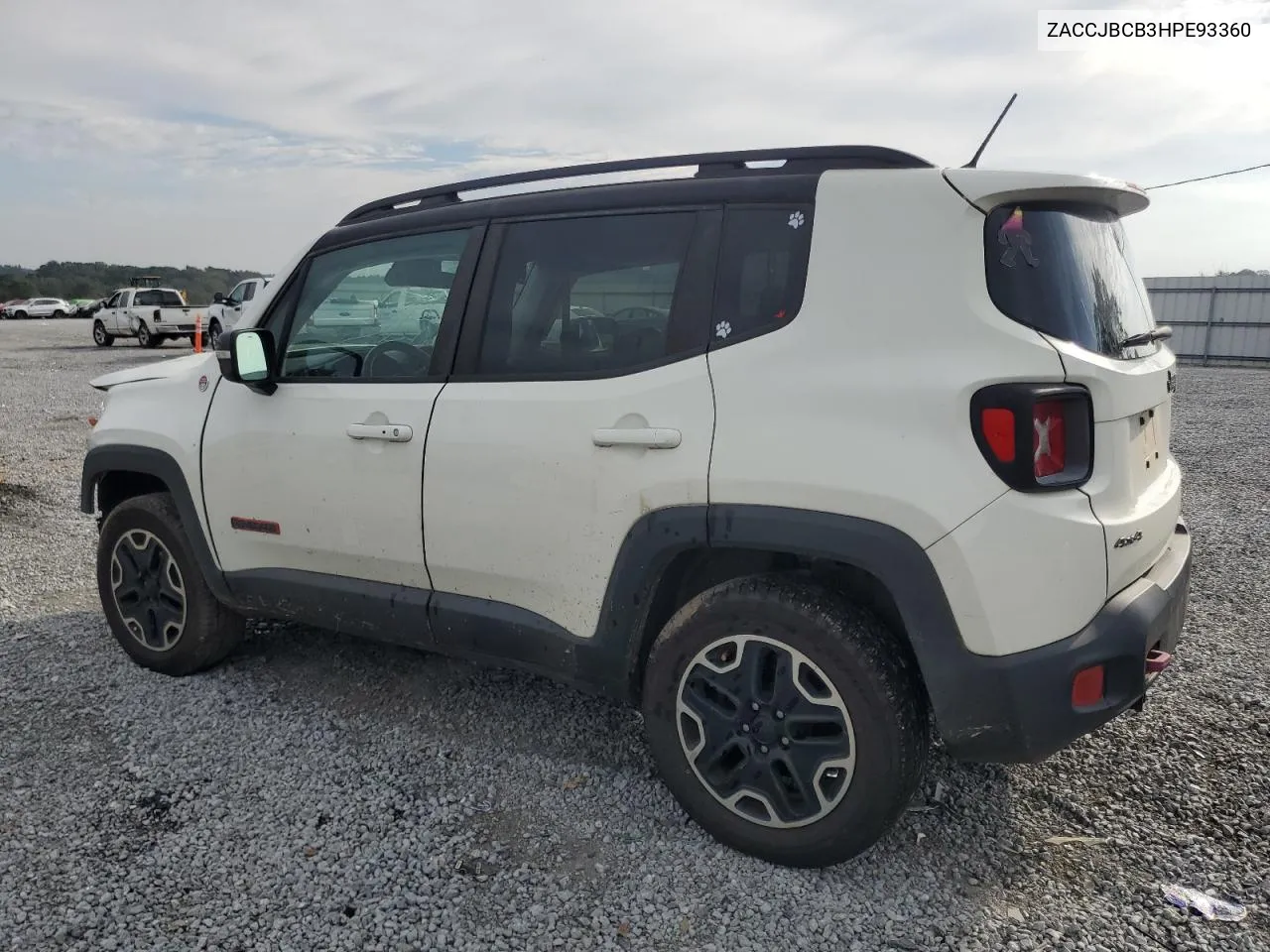 2017 Jeep Renegade Trailhawk VIN: ZACCJBCB3HPE93360 Lot: 74052534