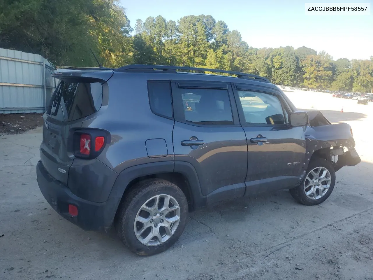 2017 Jeep Renegade Latitude VIN: ZACCJBBB6HPF58557 Lot: 74149734