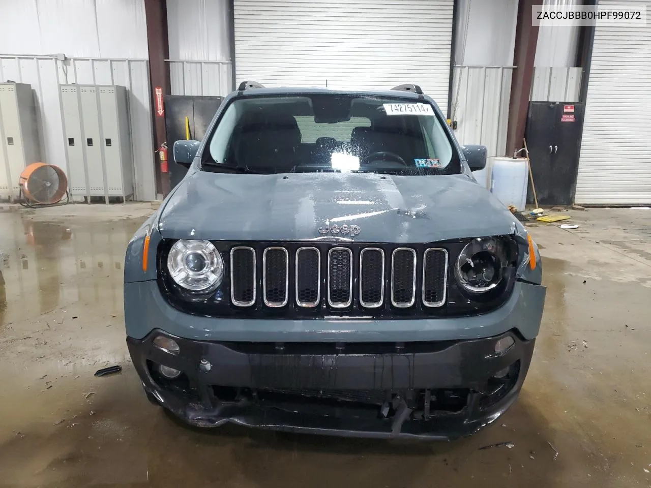 2017 Jeep Renegade Latitude VIN: ZACCJBBB0HPF99072 Lot: 74275114