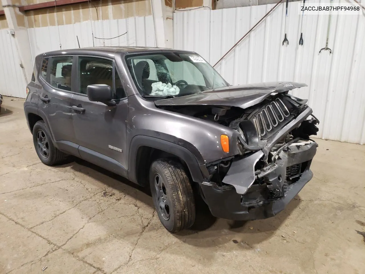 2017 Jeep Renegade Sport VIN: ZACCJBAB7HPF94968 Lot: 74342024