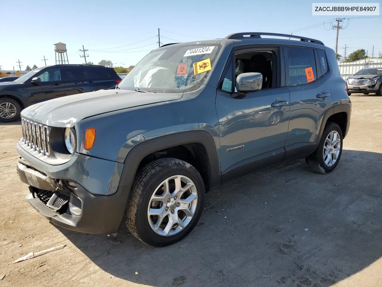 2017 Jeep Renegade Latitude VIN: ZACCJBBB9HPE84907 Lot: 74441324