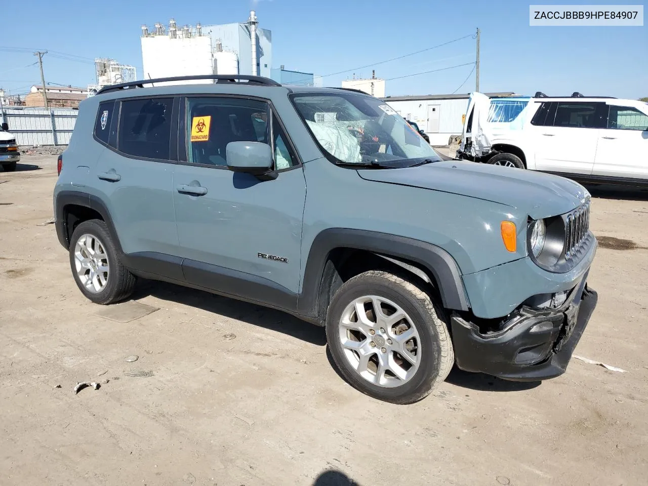 2017 Jeep Renegade Latitude VIN: ZACCJBBB9HPE84907 Lot: 74441324