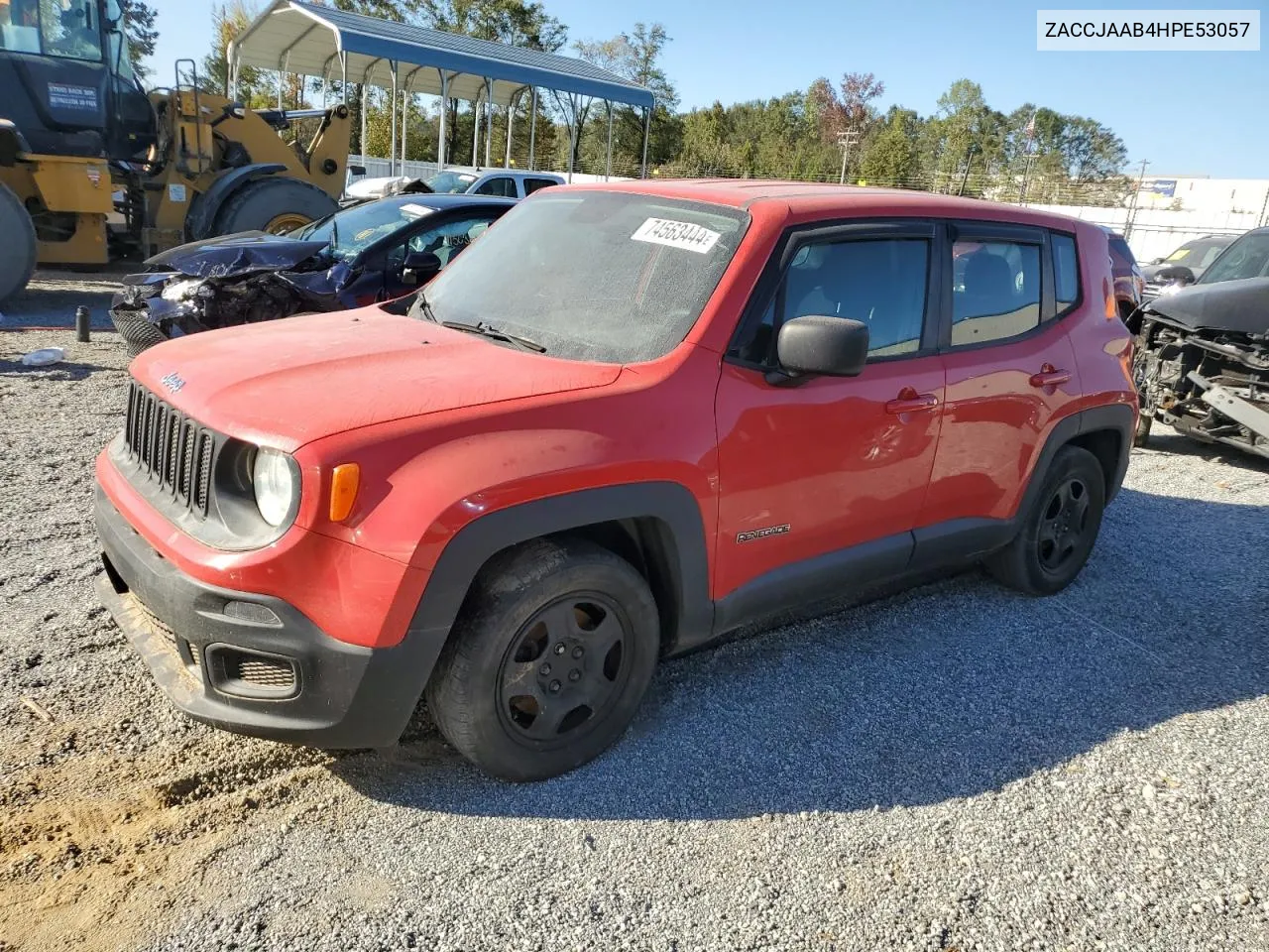 2017 Jeep Renegade Sport VIN: ZACCJAAB4HPE53057 Lot: 74563444