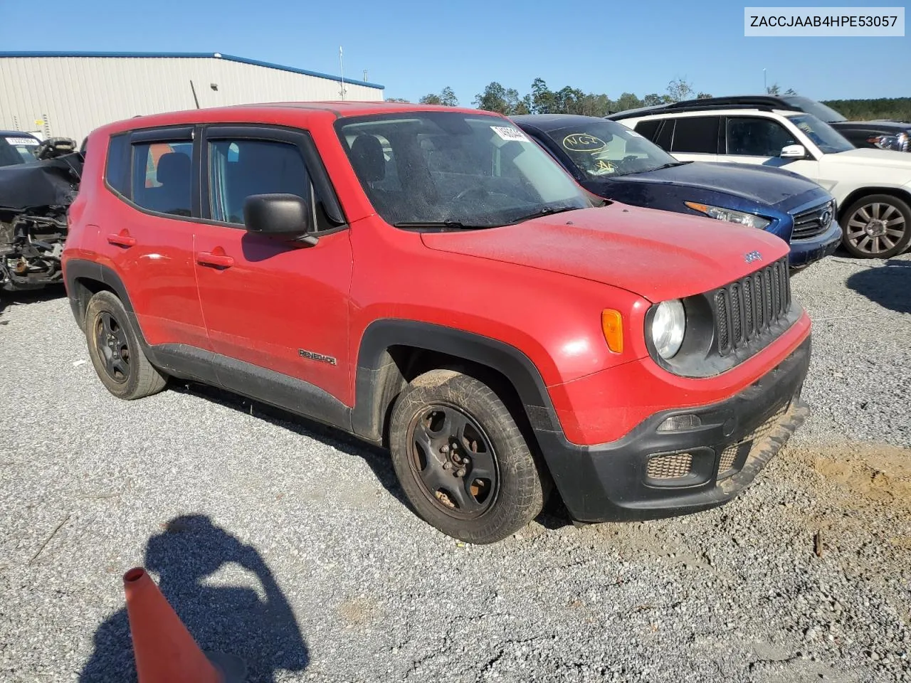 2017 Jeep Renegade Sport VIN: ZACCJAAB4HPE53057 Lot: 74563444