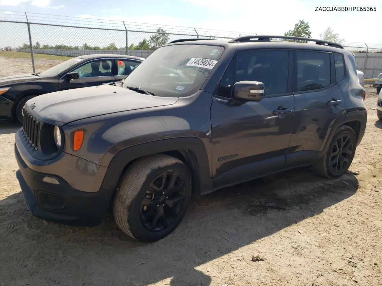 2017 Jeep Renegade Latitude VIN: ZACCJABB0HPE65365 Lot: 74839034