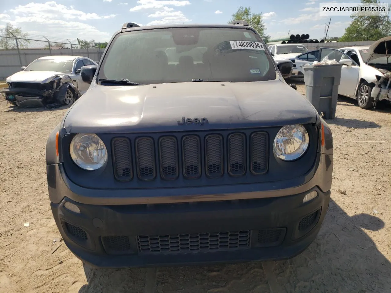 2017 Jeep Renegade Latitude VIN: ZACCJABB0HPE65365 Lot: 74839034