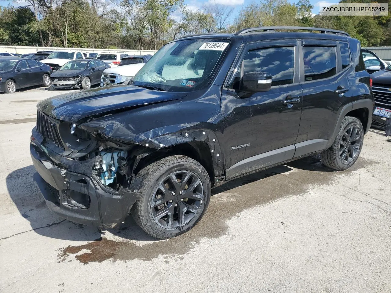 2017 Jeep Renegade Latitude VIN: ZACCJBBB1HPE65249 Lot: 75159644