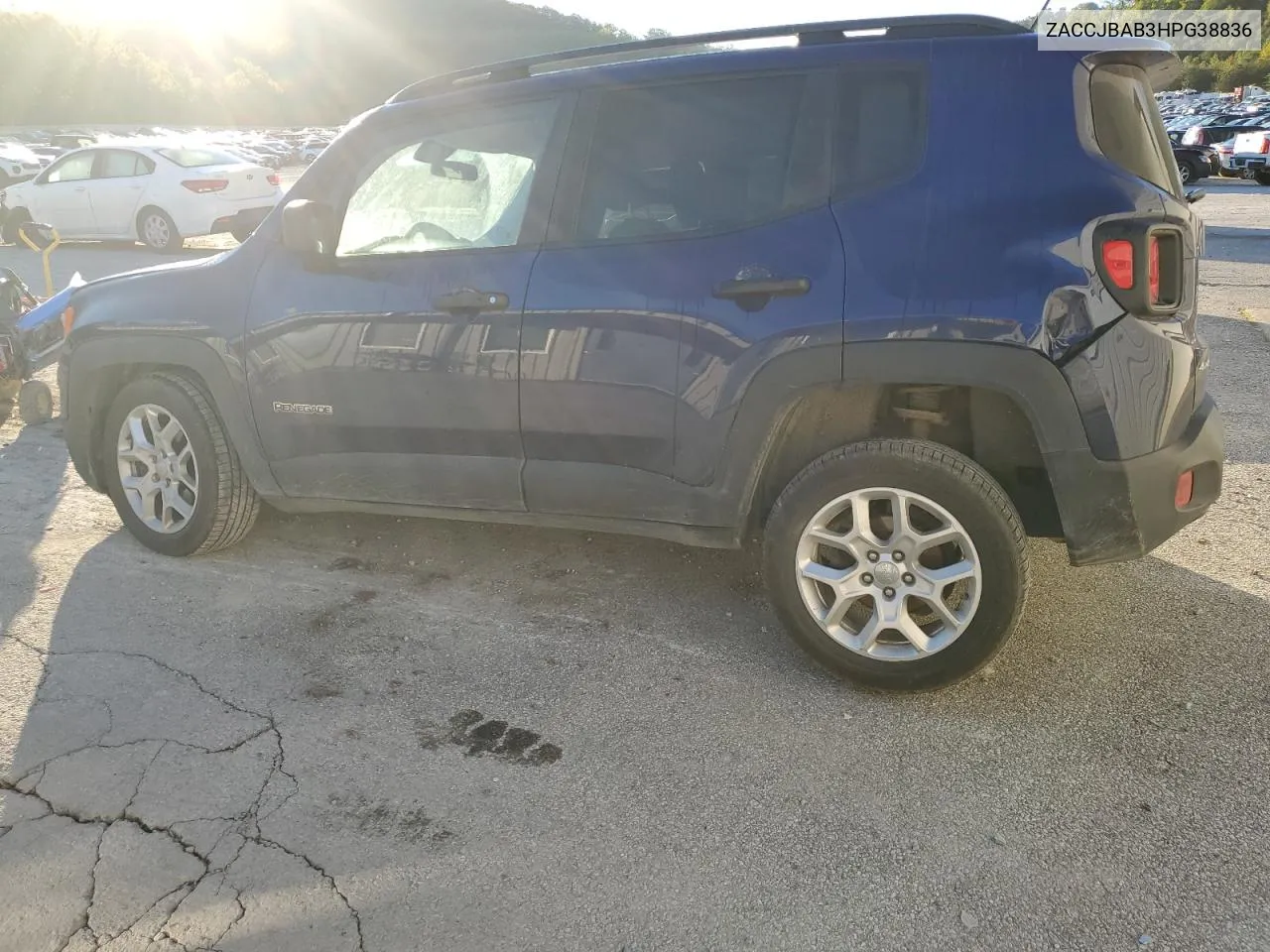 2017 Jeep Renegade Sport VIN: ZACCJBAB3HPG38836 Lot: 75174394