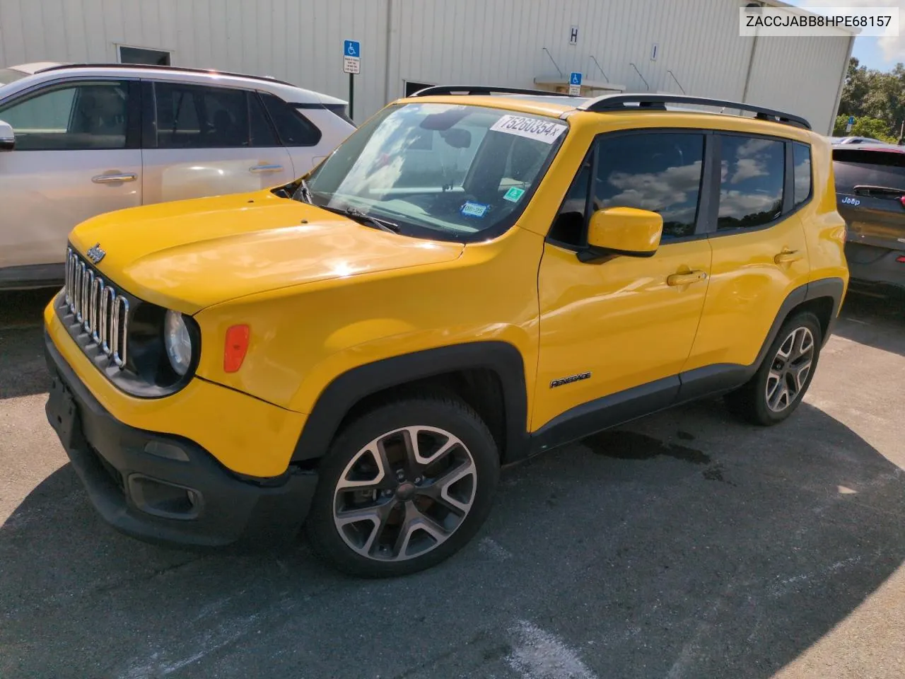 2017 Jeep Renegade Latitude VIN: ZACCJABB8HPE68157 Lot: 75260354