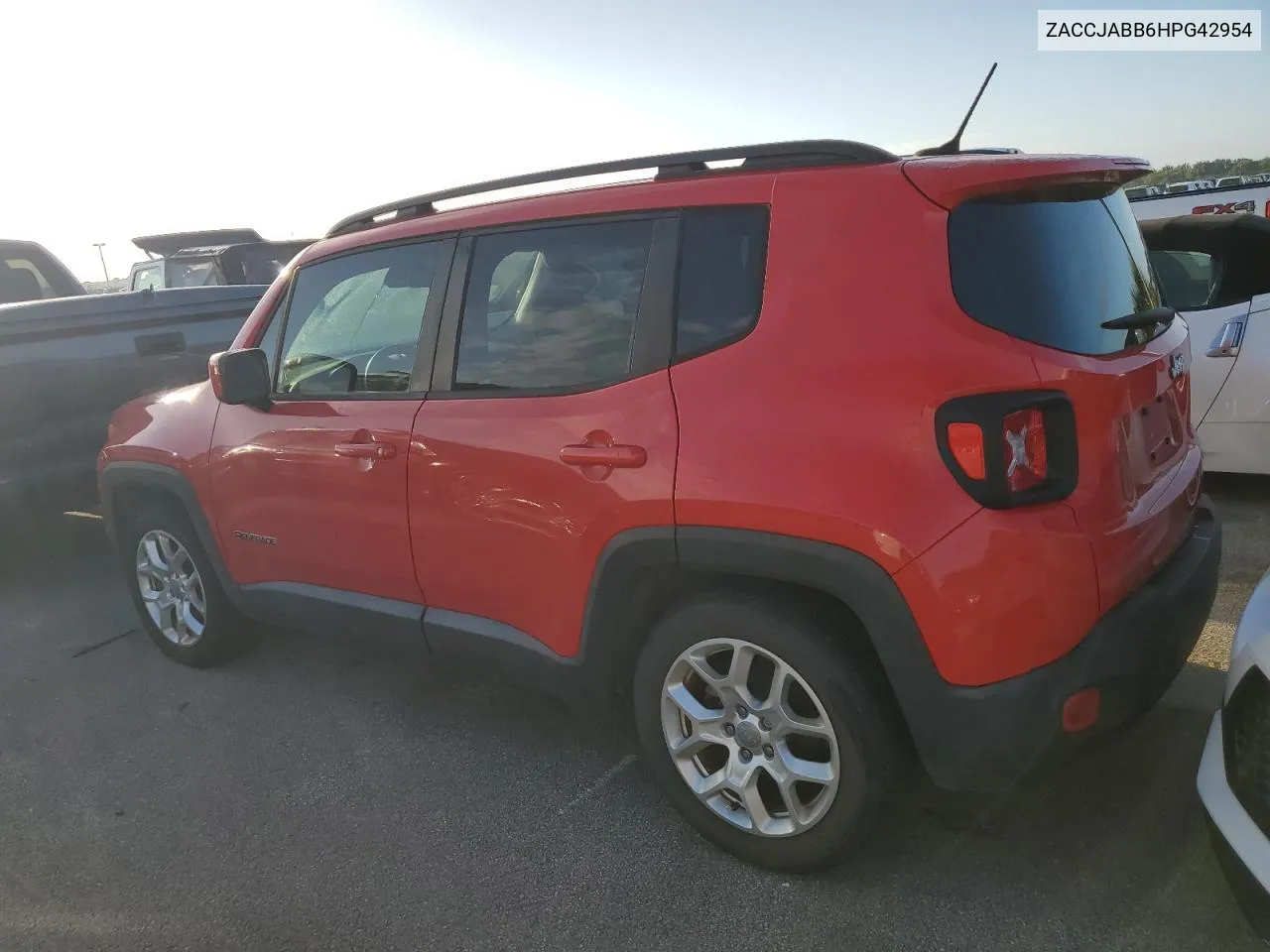 2017 Jeep Renegade Latitude VIN: ZACCJABB6HPG42954 Lot: 75313794