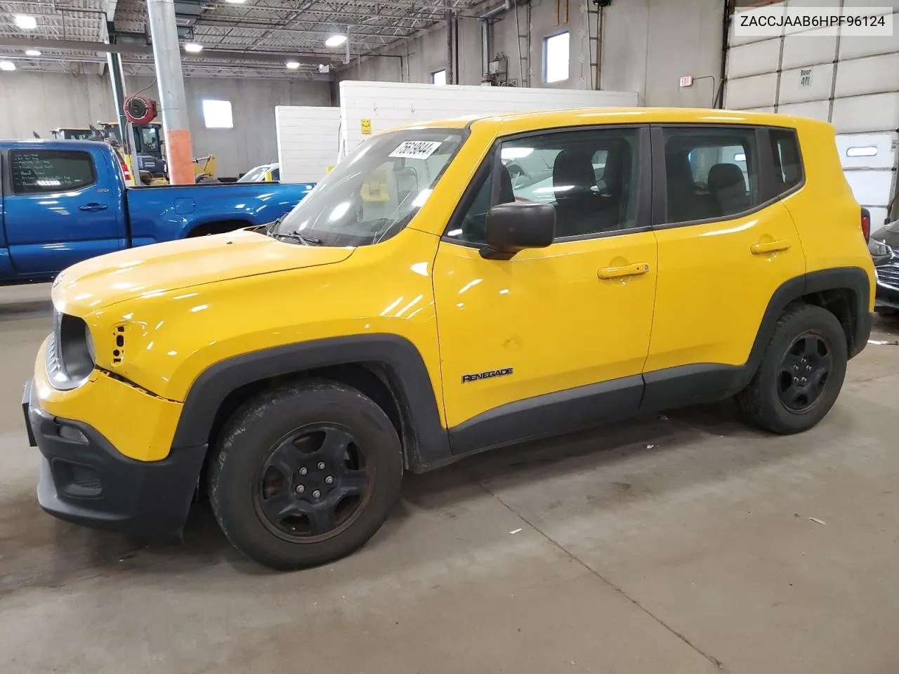 2017 Jeep Renegade Sport VIN: ZACCJAAB6HPF96124 Lot: 75619844