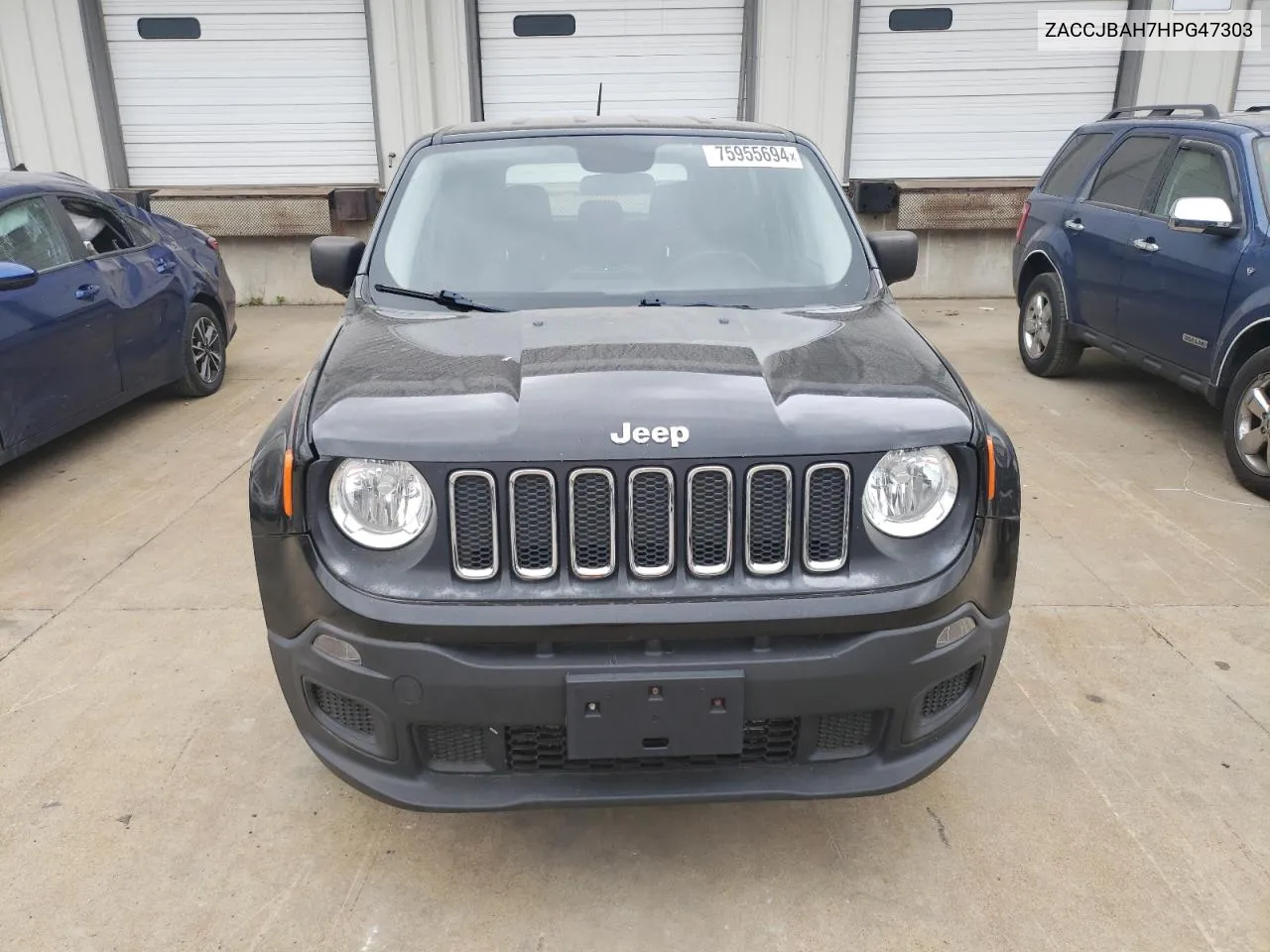 ZACCJBAH7HPG47303 2017 Jeep Renegade Sport