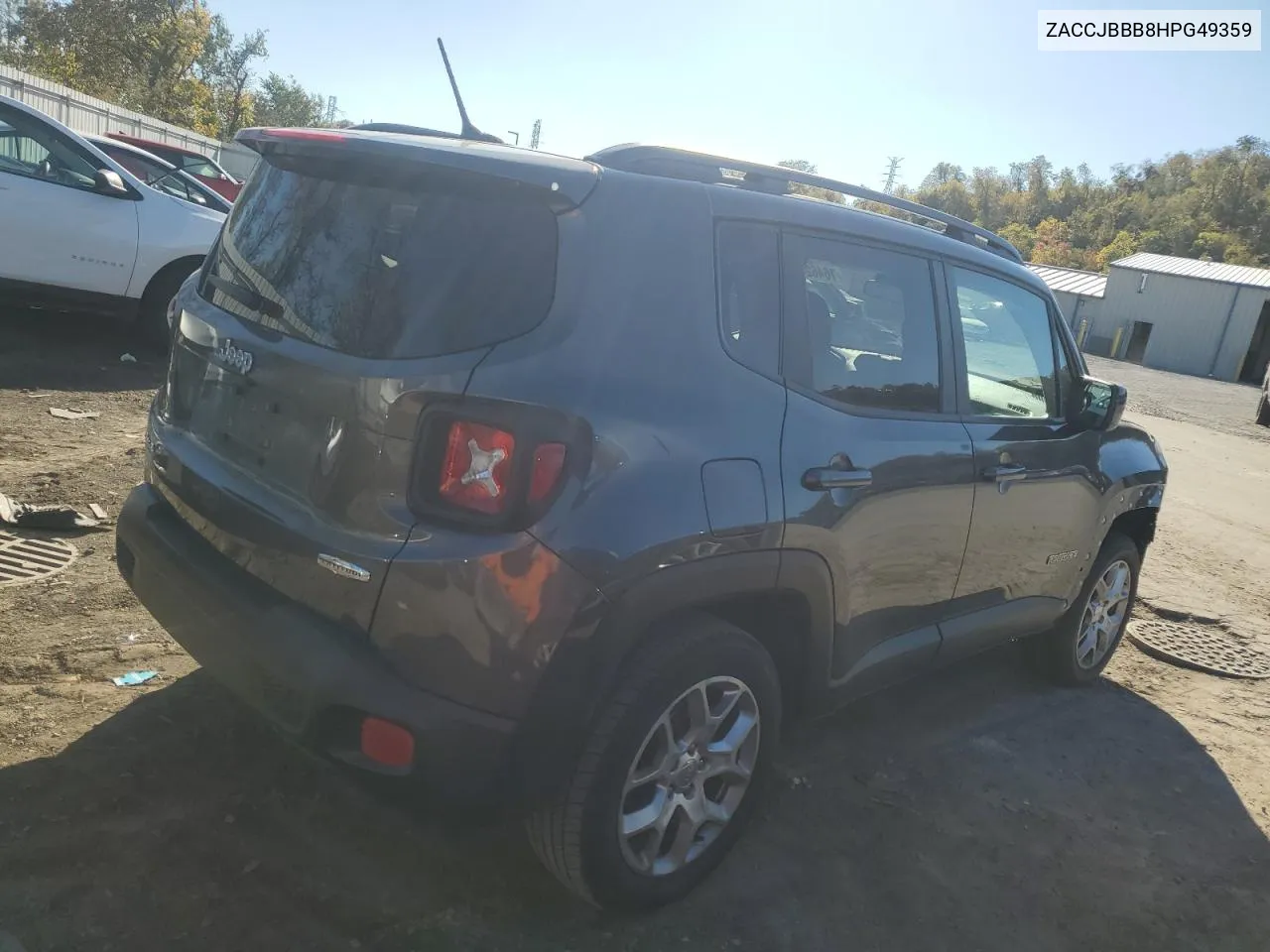 2017 Jeep Renegade Latitude VIN: ZACCJBBB8HPG49359 Lot: 76462454