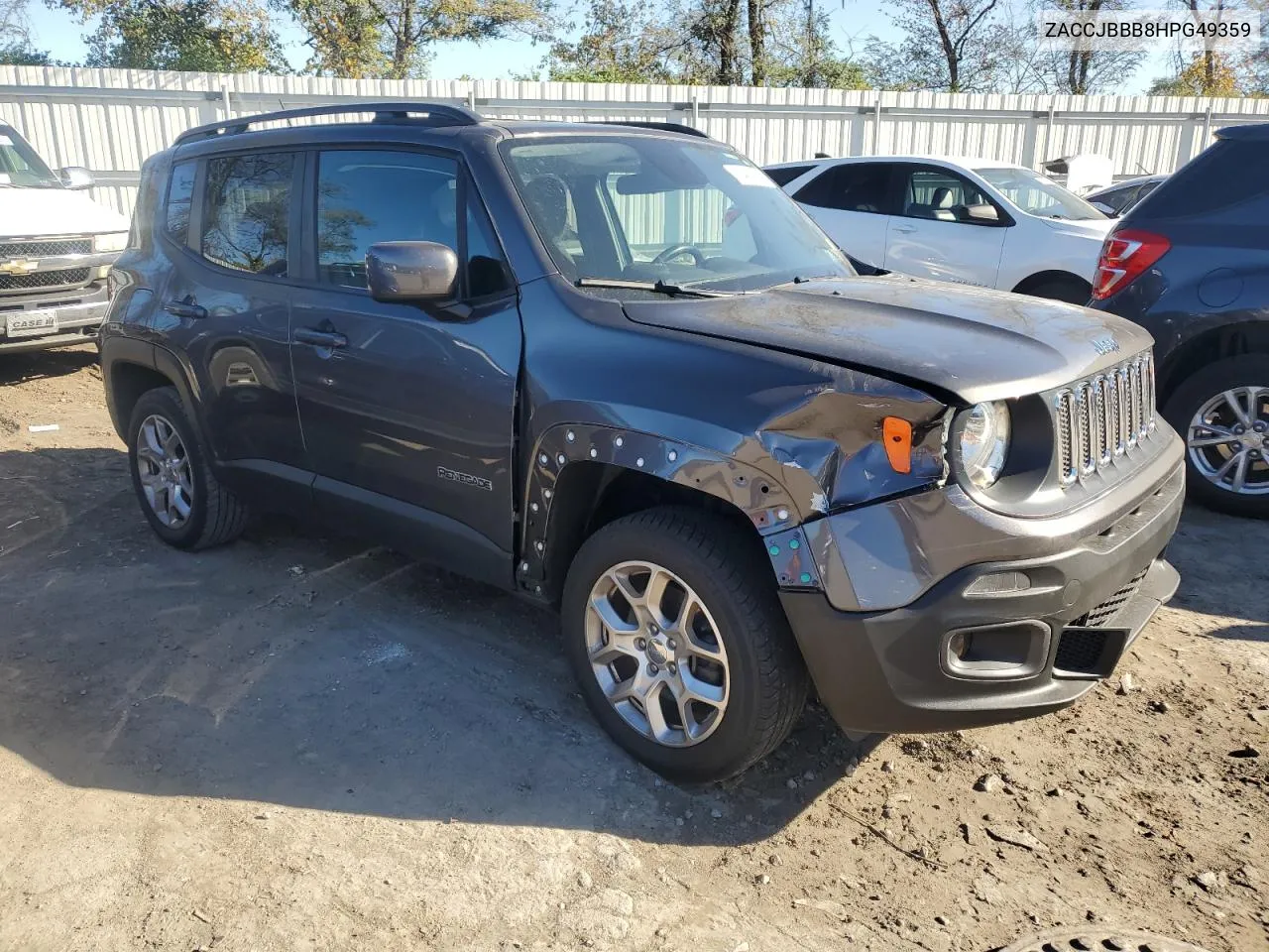 2017 Jeep Renegade Latitude VIN: ZACCJBBB8HPG49359 Lot: 76462454