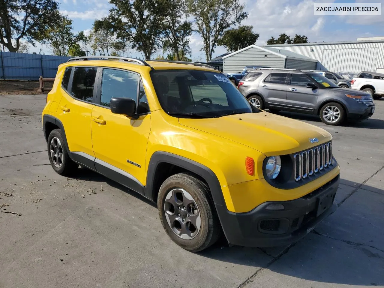 2017 Jeep Renegade Sport VIN: ZACCJAAB6HPE83306 Lot: 76510954