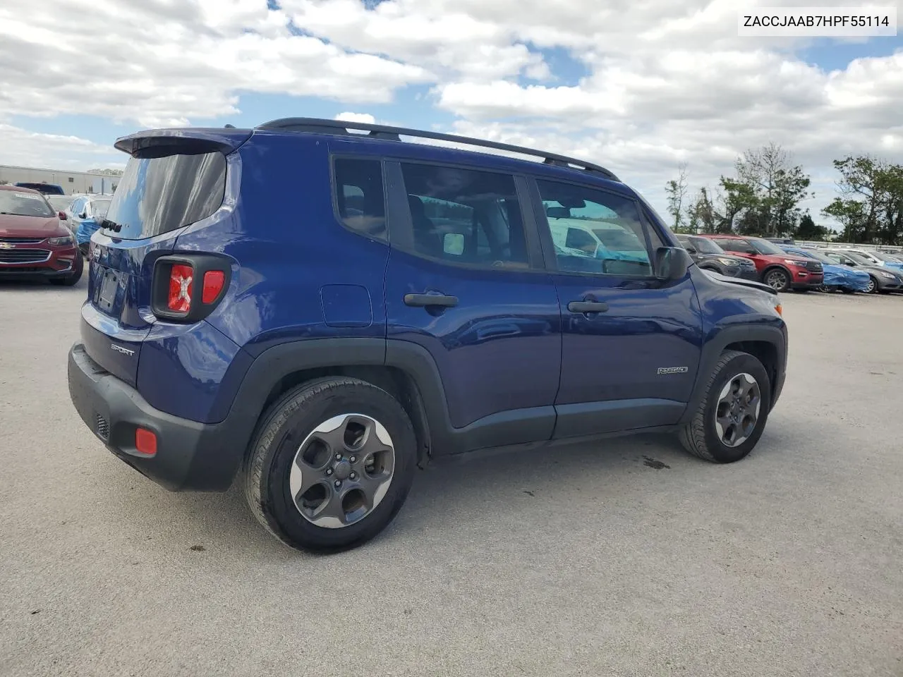 2017 Jeep Renegade Sport VIN: ZACCJAAB7HPF55114 Lot: 76526304