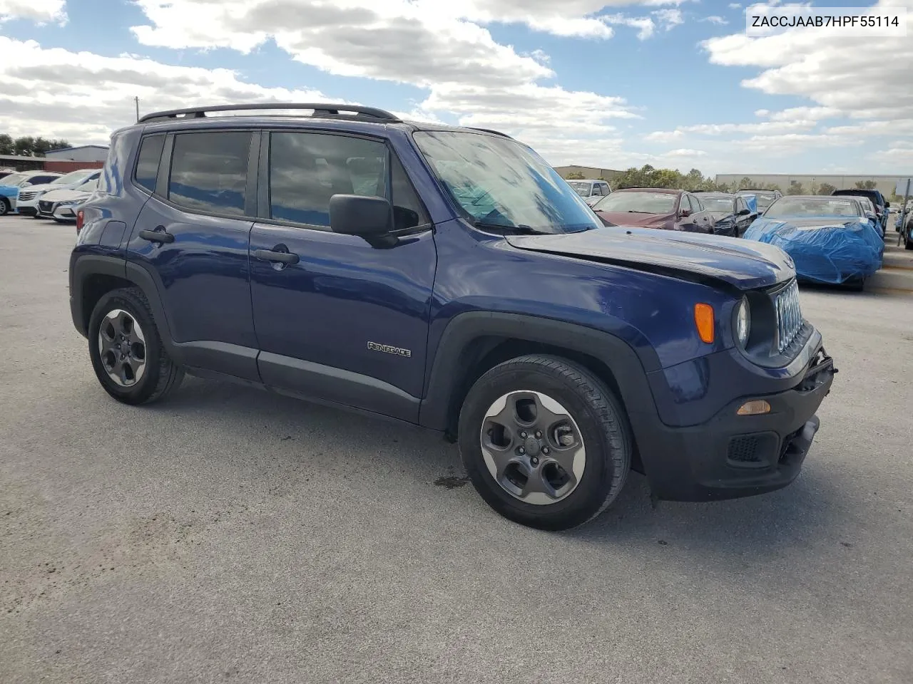 ZACCJAAB7HPF55114 2017 Jeep Renegade Sport