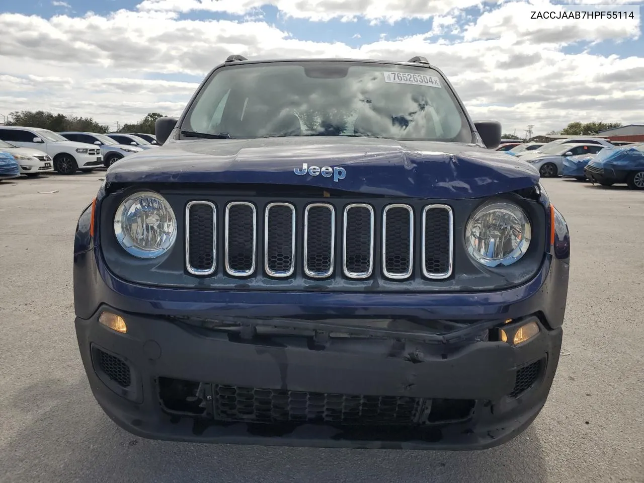 2017 Jeep Renegade Sport VIN: ZACCJAAB7HPF55114 Lot: 76526304